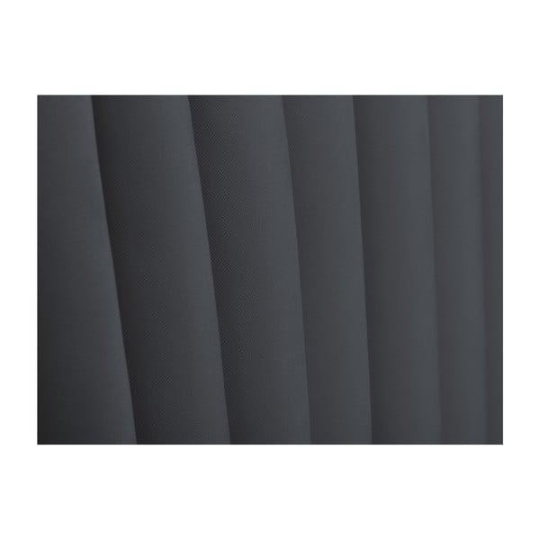 Antracytowy tapicerowany zagłówek 160x120 cm NJ – Cosmopolitan Design-image-4