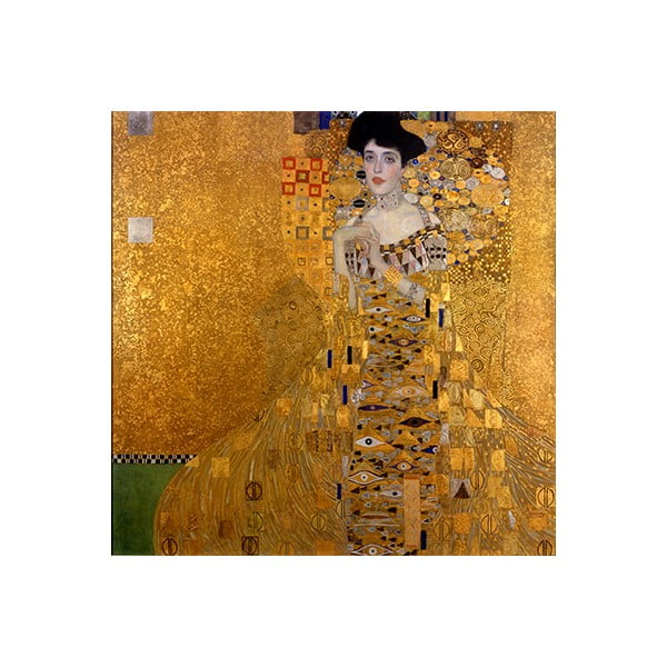 Reprodukcja obrazu Gustava Klimta Adele Bloch-Bauer I, 30x30 cm