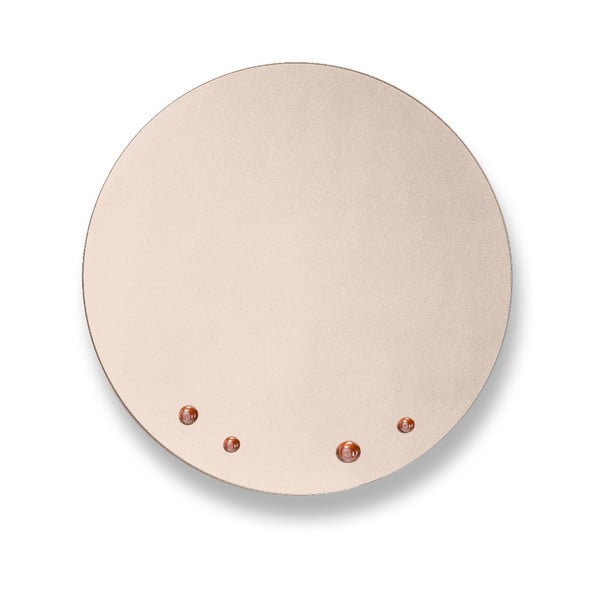 Lustro w brązowym kolorze EMKO Dew, ø 70 cm