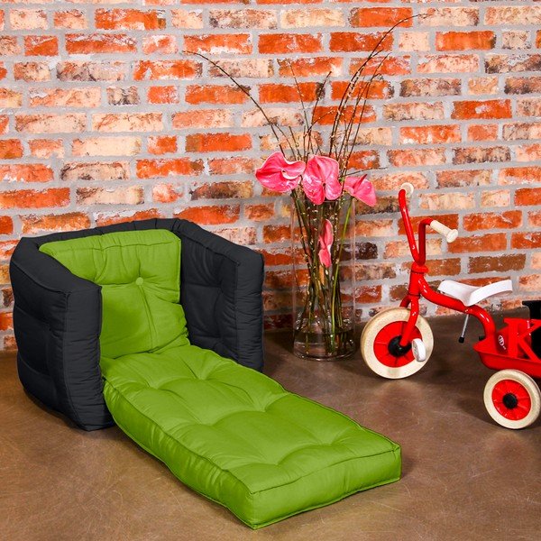 Fotel dziecięcy Karup Baby Dice Lime/Gray-image-3