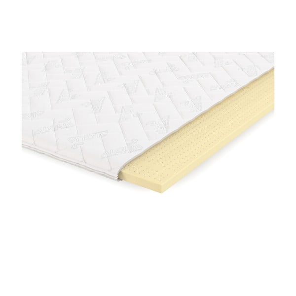 Średnio twardy piankowy topper 160x200 cm Latex – Maison de Rêve-image-3