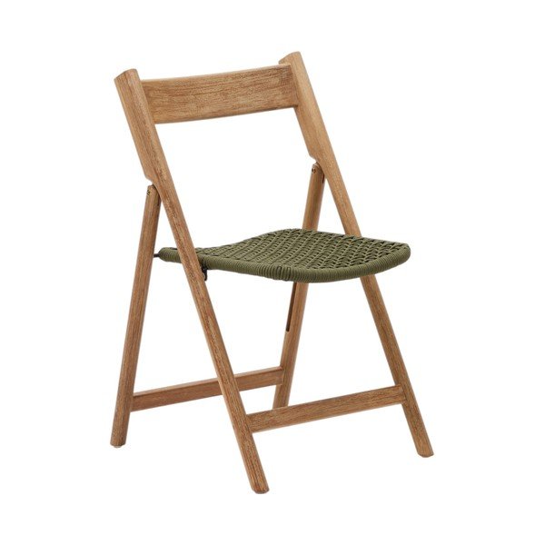 Zielone drewniane krzesło ogrodowe Dandara – Kave Home