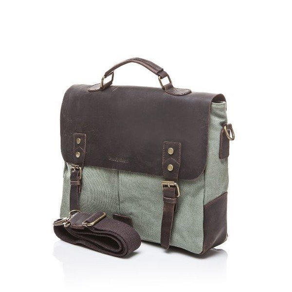 Torba męska Ferruccio Laconi 5002 Green-image-1