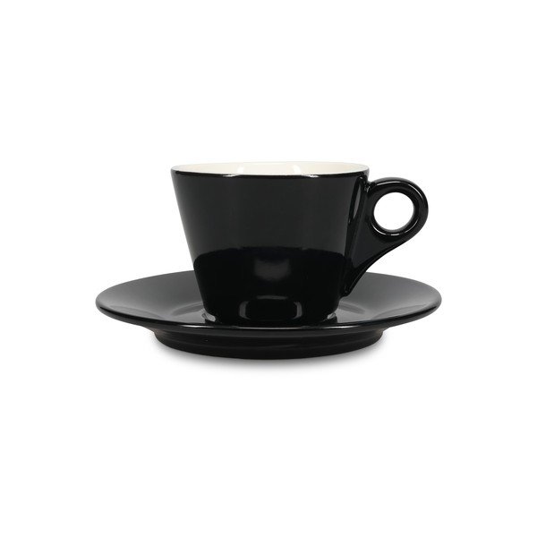 Czarny porcelanowy spodek ø 15,5 cm Barista – BonBistro-image-4