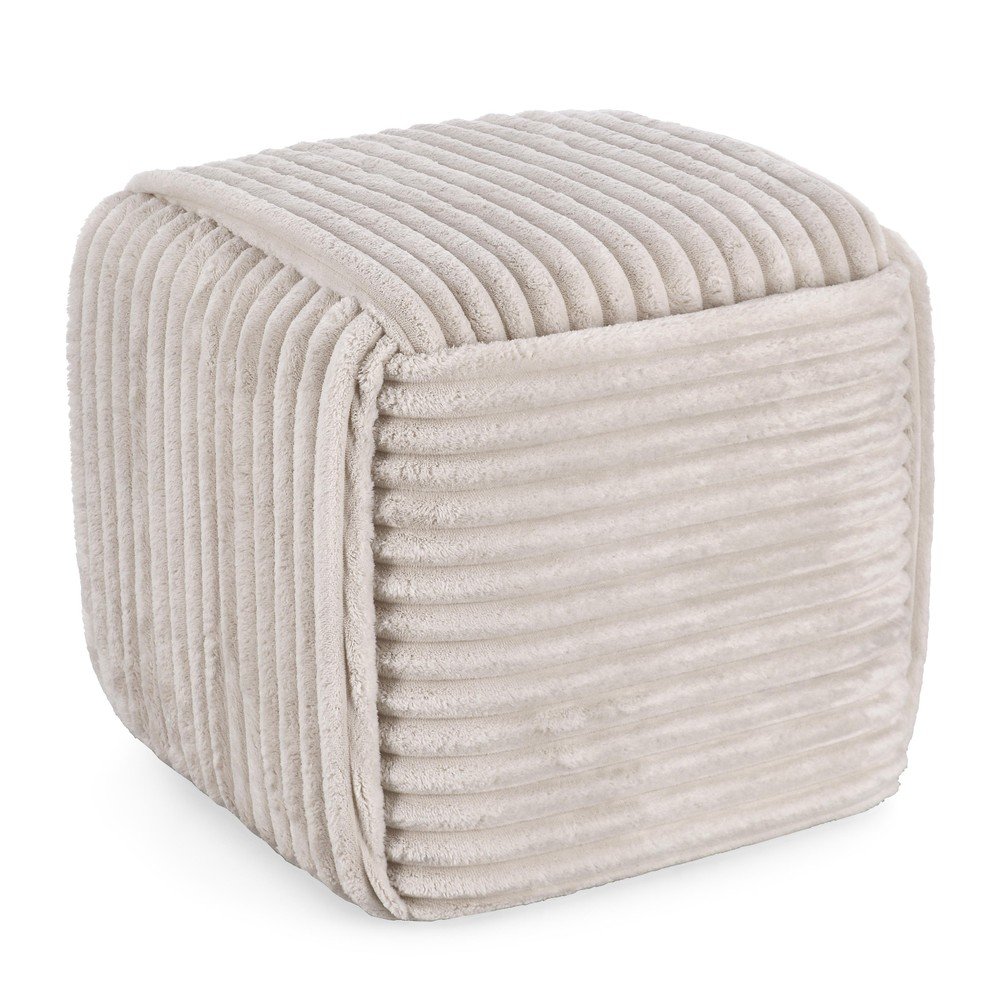 Jasnoszary puf Cube – Bizzotto