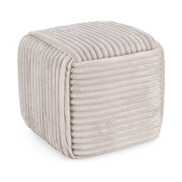 Jasnoszary puf Cube – Bizzotto