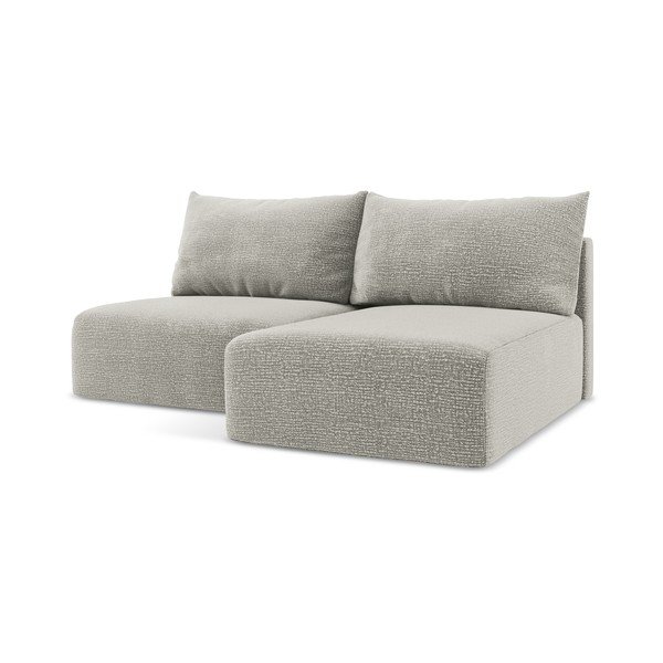 Jasnoszary rozkładany/ze schowkiem narożnik (prawostronny) Kalena – Makamii-image-1