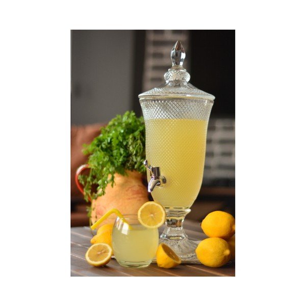 Szklany słój na napoje Tasev Didim, 1,5 l-image-2