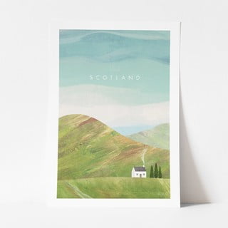 Plakat Travelposter Scotland, 30 x 40 cm