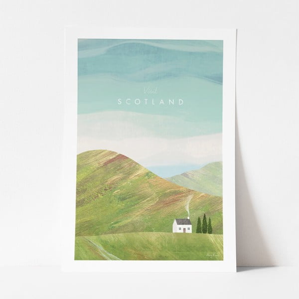 Plakat Travelposter Scotland, A2