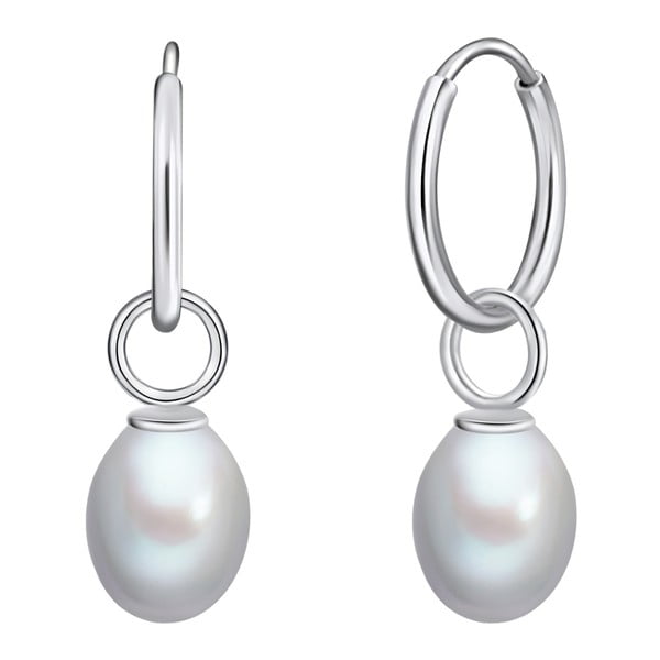 Kolczyki perłowe Nova Pearls Copenhagen Fleurette