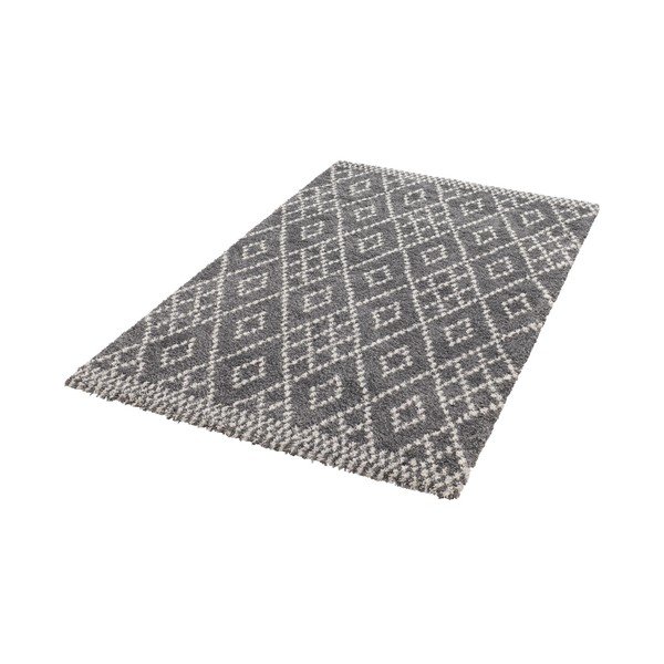 Ciemnoszary dywan Mint Rugs Ornament, 120x170 cm-image-1