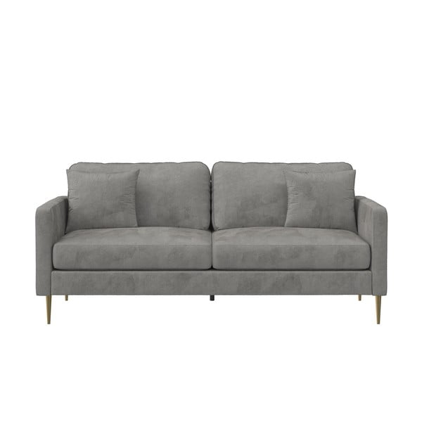 Szara sofa 184 cm Highland – CosmoLiving by Cosmopolitan