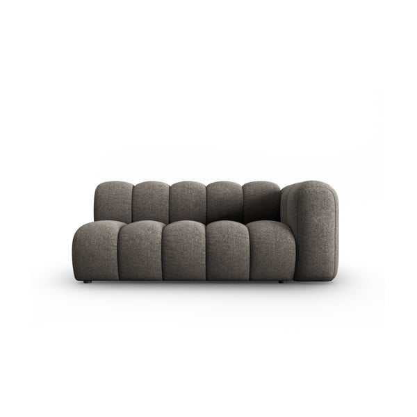 Ciemnoszary moduł sofy (prawostronny) Lupine – Micadoni Home