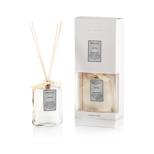 Dyfuzor zapachowy Bahoma White, zapach kryształu, 100 ml