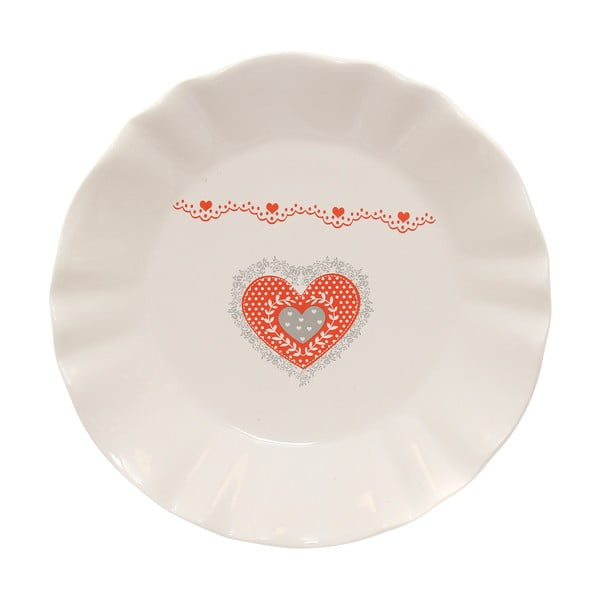Ceramiczny półmisek Kasanova Heart, ø 21 cm