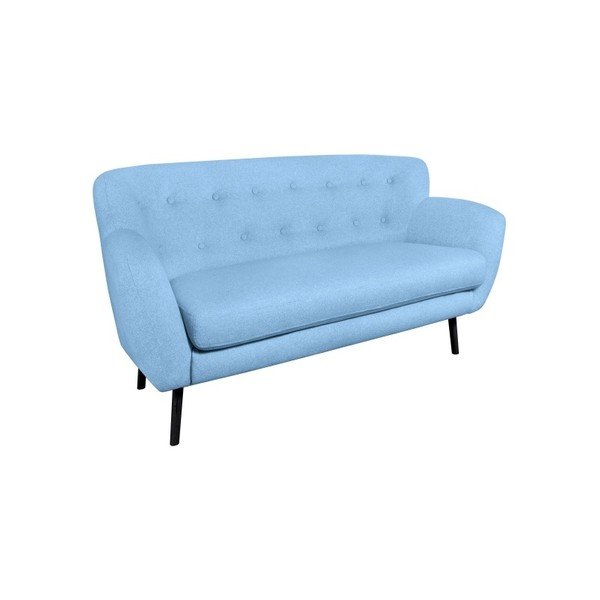 Jasnoniebieska sofa dwuosobowa Kooko Home Rock-image-2