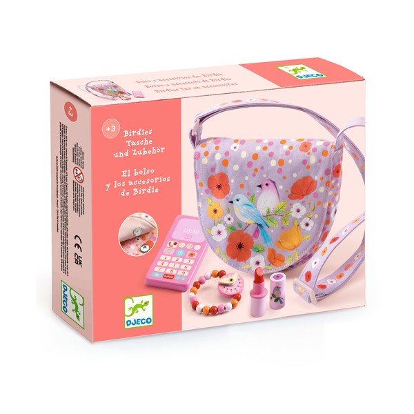 Torebka z dodatkami Djeco Kwiaty-image-2