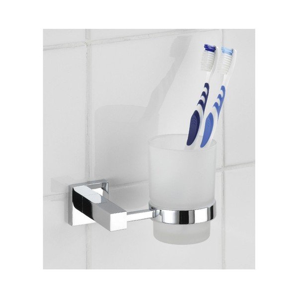 Samoprzylepny kubek na szczoteczki Wenko Power-Loc Remo-image-1