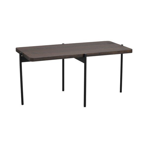 Brązowy stolik z drewna jesionowego Rowico Shelton, 95x50 cm-image-2