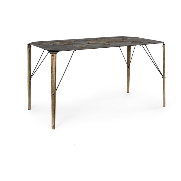 Stół do jadalni z drewna dębowego Bizzotto Mainland, 140x70 cm