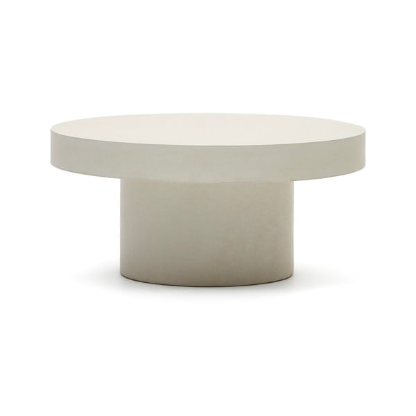Okrągły betonowy stolik ogrodowy ø 90 cm Aiguablava – Kave Home-image-4