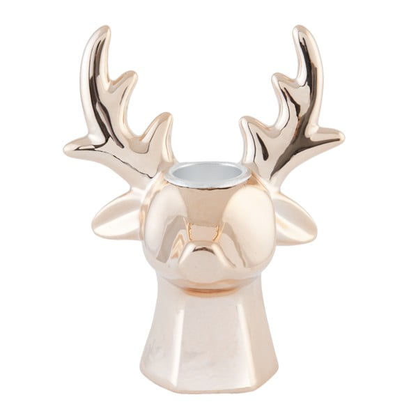 Świecznik Clayre & Eef Deer Shiny, 9x12 cm