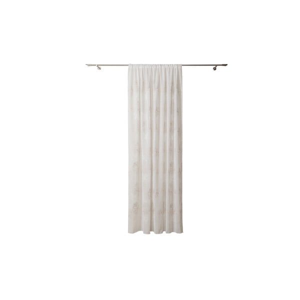 Beżowa firanka 140x260 cm Cybele – Mendola Fabrics-image-2