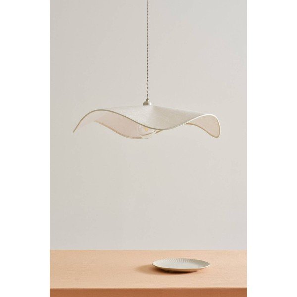 Kremowa papierowa lampa wisząca ø 70 cm Monchi – Jotex-image-2