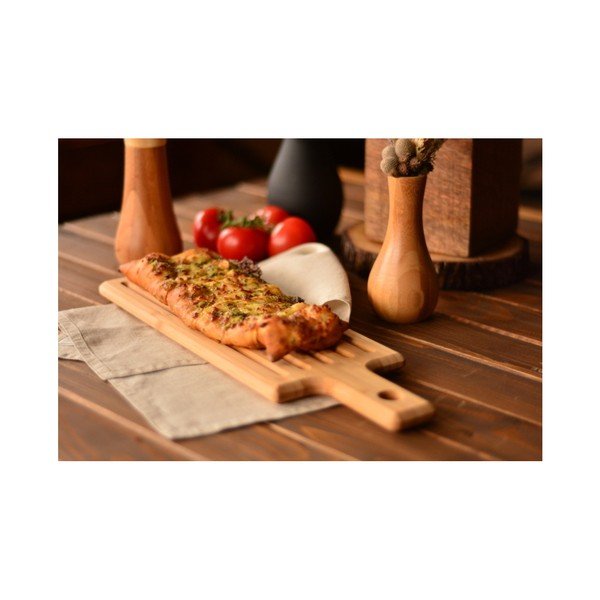 Bambusowa deska do krojenia Bambum Grill, długość 50 cm-image-1