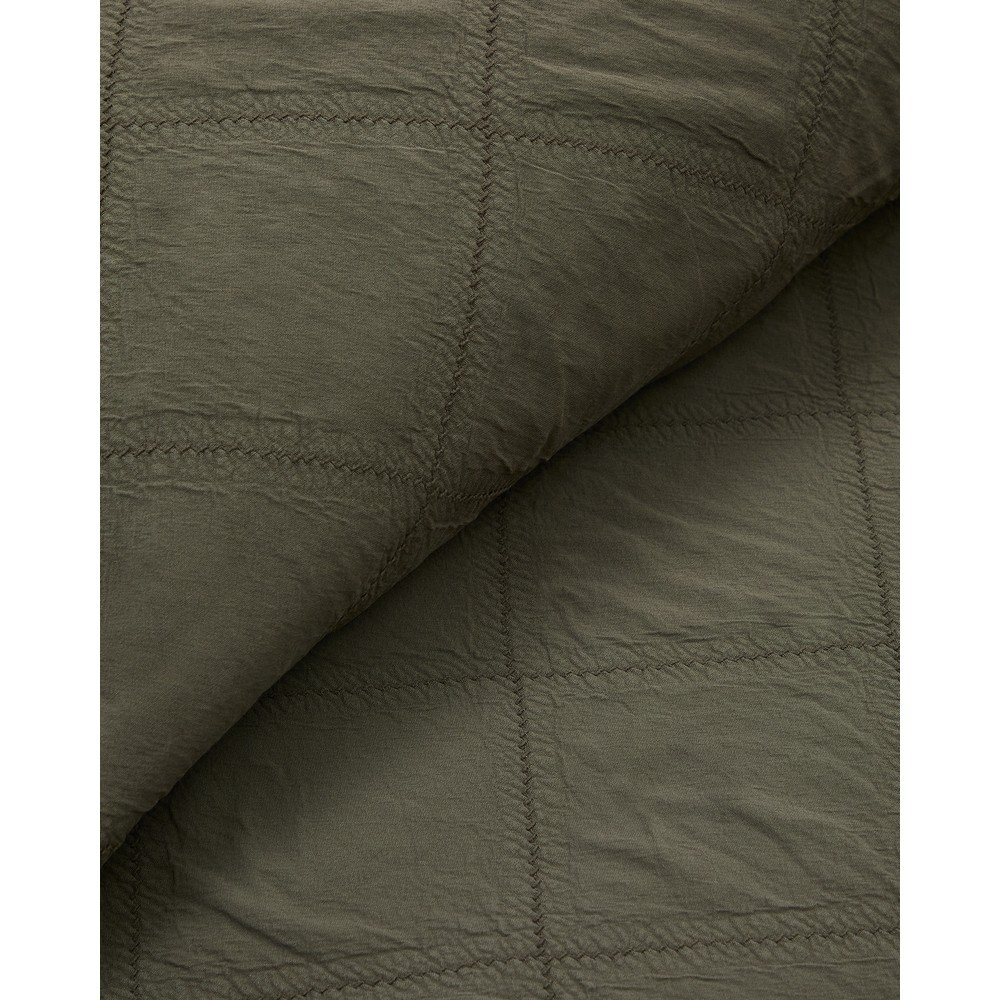Zielona bawełniana narzuta pikowana 240x260 cm Serla – Kave Home (zdjęcie 4)