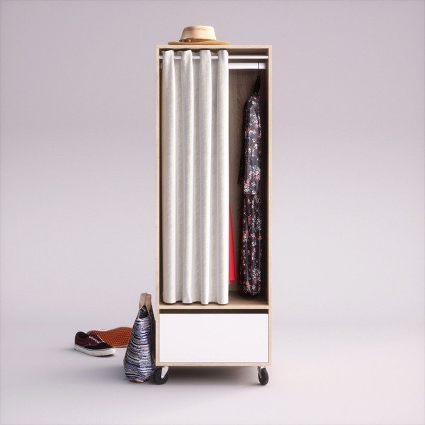 Szafka na kółkach z szufladą Crido Consulting Mateo-image-1