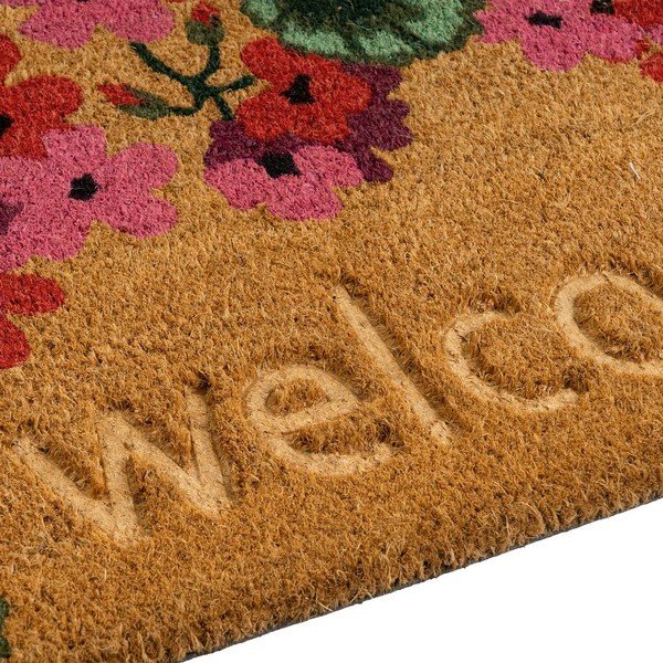 Wycieraczka z włókna kokosowego 40x60 cm Geranio – Casa Selección-image-2