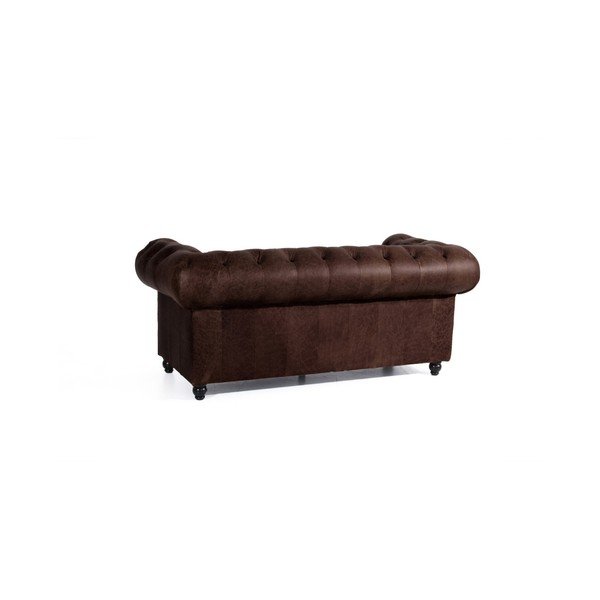 Brązowa skórzana sofa Max Winzer Orleans, 196 cm-image-2