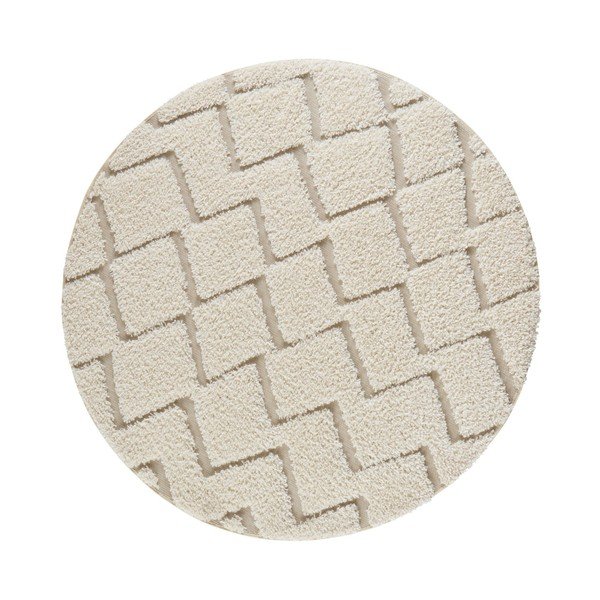 Kremowy dywan Mint Rugs Handira, ⌀ 160 cm