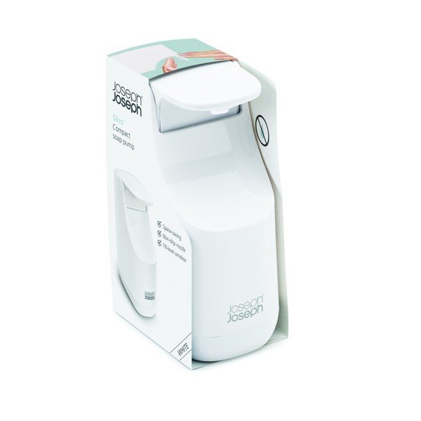 Biały dozownik do mydła Joseph Joseph Slim-image-4