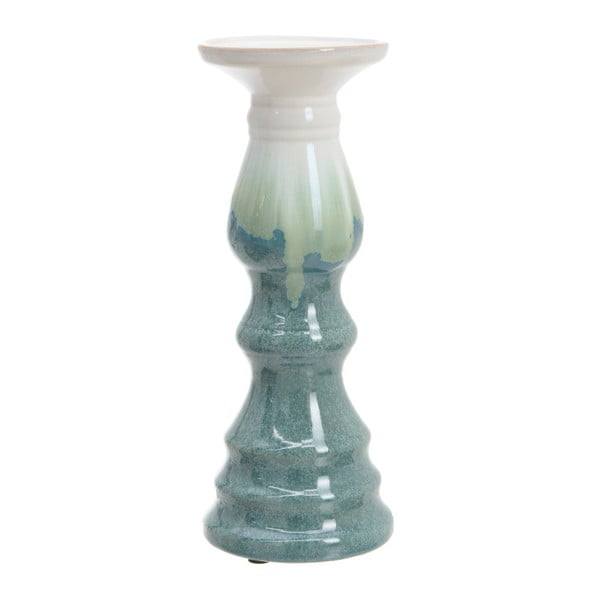 Zielony
  świecznik ceramiczny InArt Amaia