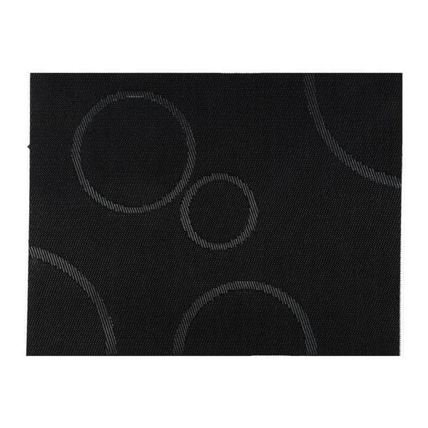 Mata stołowa Black Circle, 40x30 cm