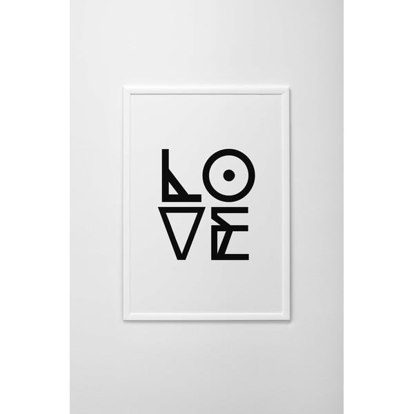 Plakat autorski Graphic Love, A3