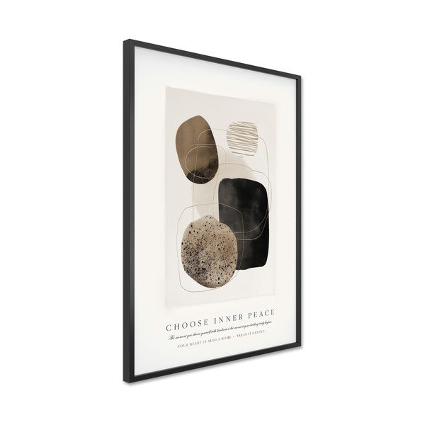 Obraz drukowany z ramą w zestawie 60x90 cm Inner Peace – Styler-image-4