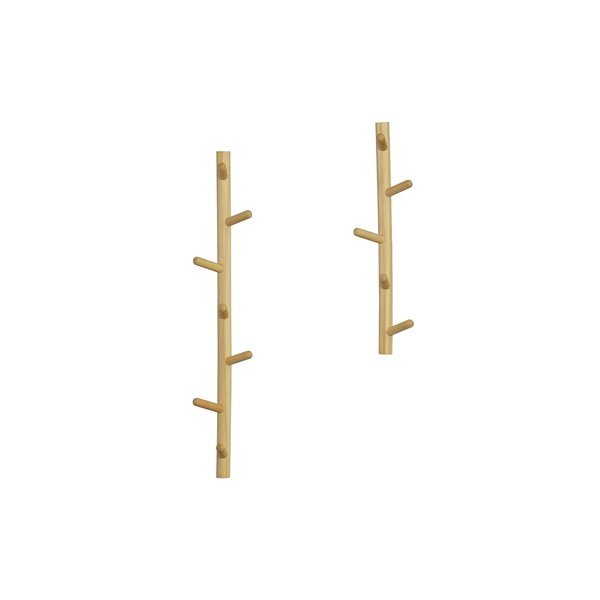 Wieszak ścienny z litego drewna sosnowego Marrit – WOOOD-image-4