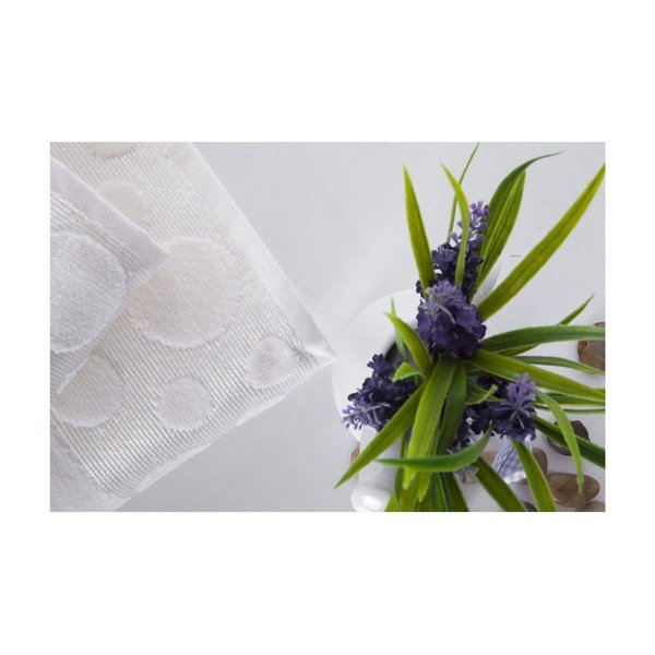 Zestaw 2 ręczników Tropical Ecru, 70x140 i 50x90 cm-image-1