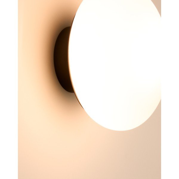 Biało-czarny kinkiet ø 15 cm Bamila – Kave Home-image-3