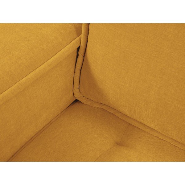 Żółta sofa 292 cm Mike – Micadoni Home-image-1