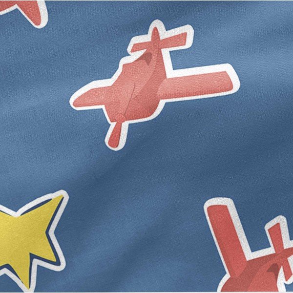 Ochraniacz do łóżeczka 60 cm Son avion – Mr. Fox-image-3