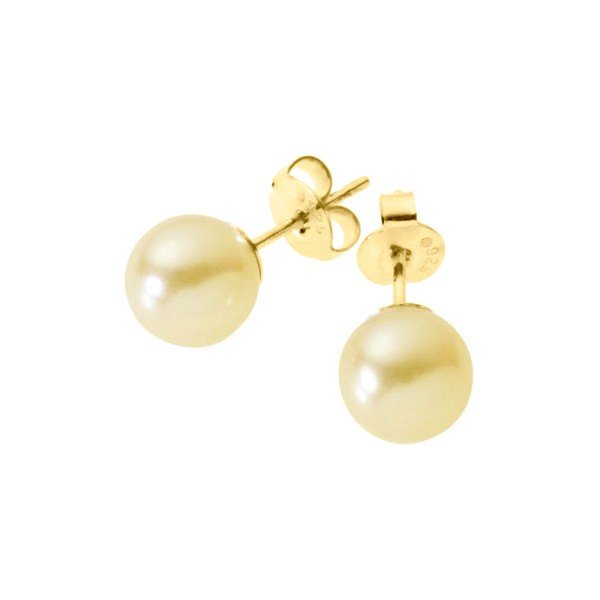 Kolczyki Freshwater Gold
