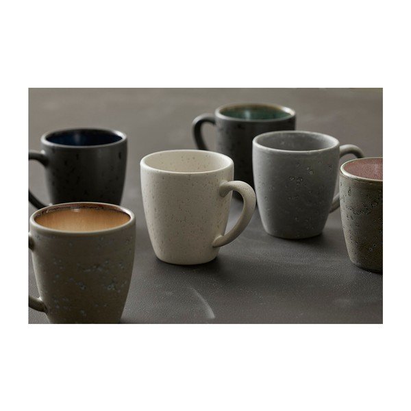 Czarny/niebieski kamionkowy kubek 190 ml Gastro – Bitz-image-1