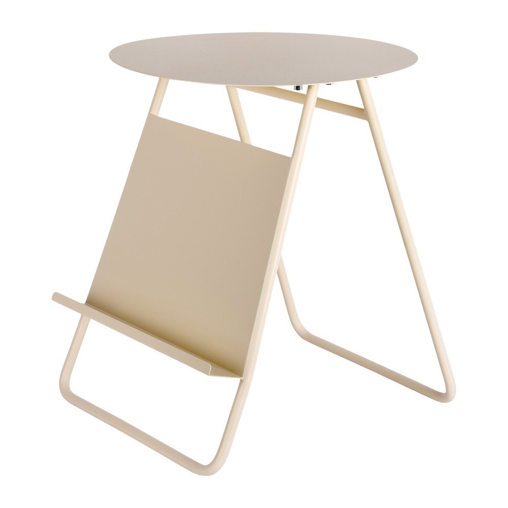 Metalowy okrągły stolik ø 40 cm Esencia – Leitmotiv