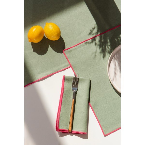 Lniane bieżniki zestaw 2 szt. 41x130 cm Contrast Edge – Really Nice Things-image-4