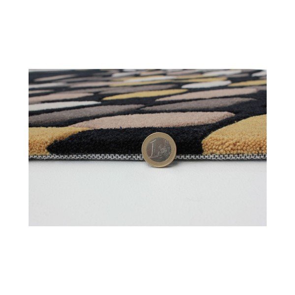 Dywan Flair Rugs Swirl Black/Gold, 160x230 cm-image-4